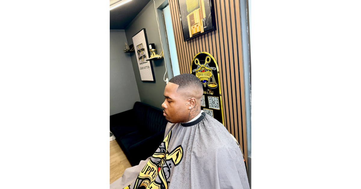 Professional skin fade haircut showcasing the difference between fade haircuts Antioch and taper fade styles for men.